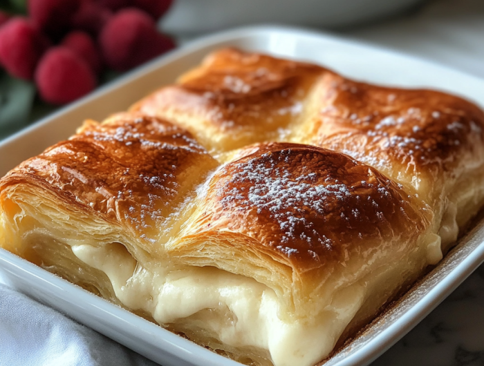 Easy Cheesecake Crescent Rolls Casserole