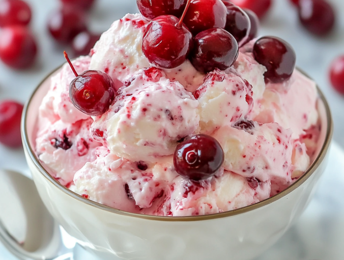 Easy Cherry Cheesecake Fluff Recipe