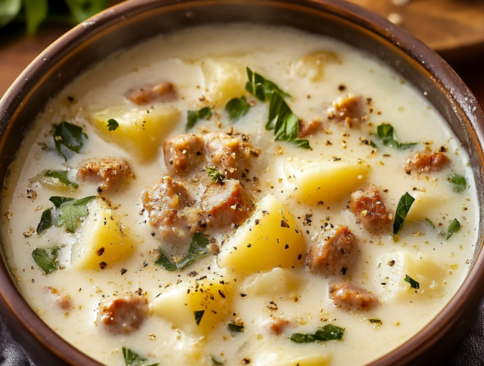 Easy Creamy Italian Sausage and Potato Soup