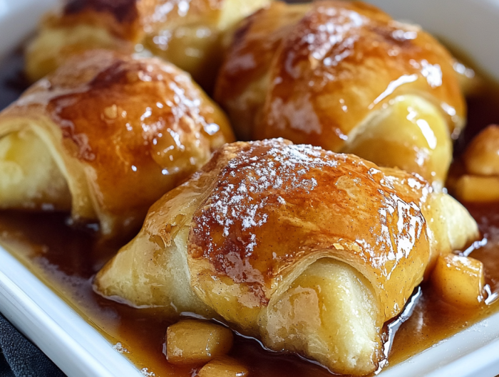 Easy Crescent Roll Apple Dumplings