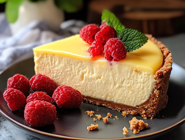 Easy Double Crust Cheesecake