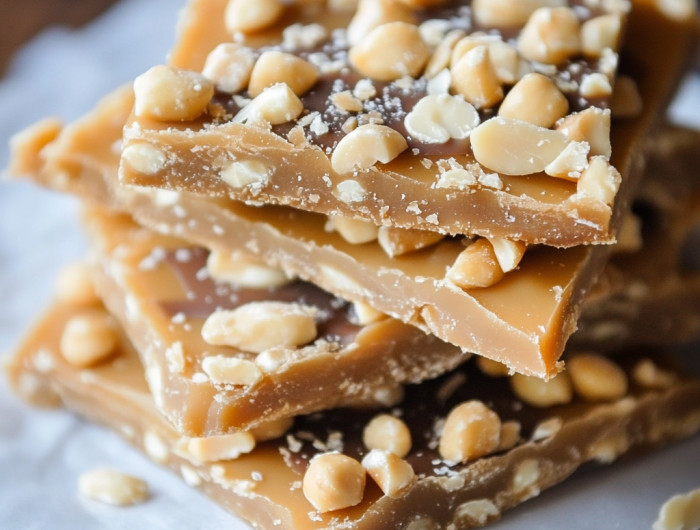 Easy Macadamia Nut English Toffee