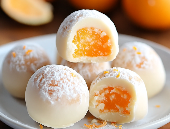 Easy Orange Creamsicle Truffles