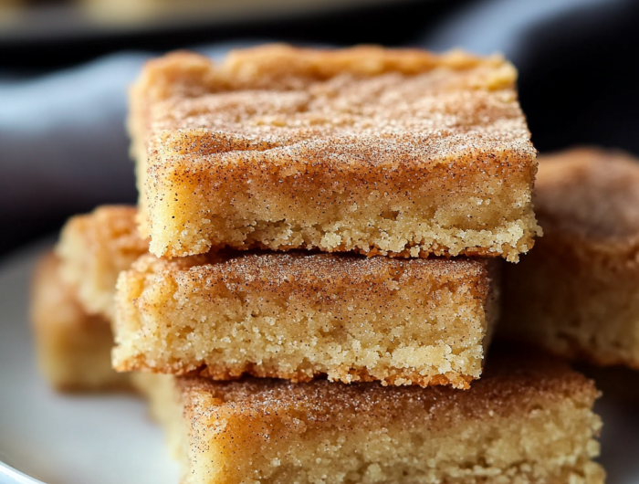 Easy Snickerdoodle Cookie Bars