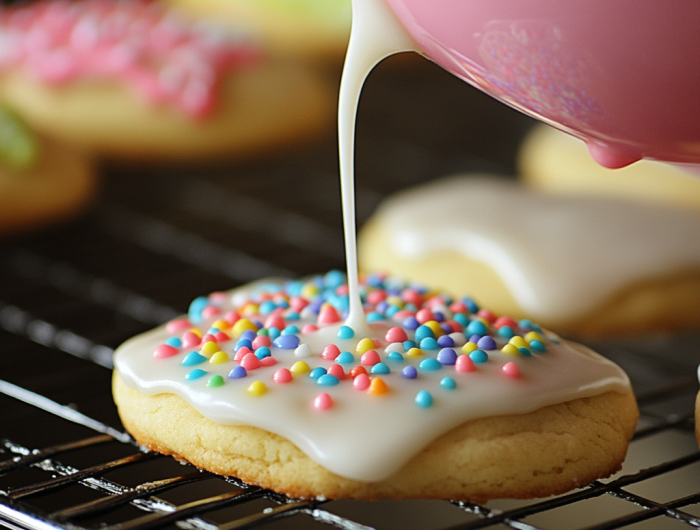 Easy Sugar Cookie Icing that Hardens