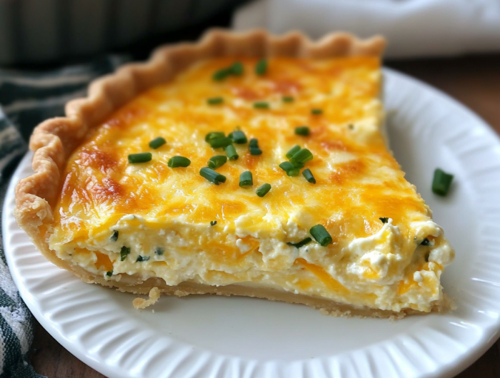 Easy Three Cheese Quiche