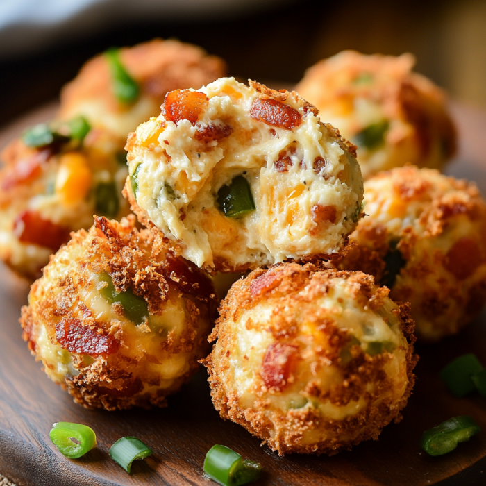 Easy Bacon Jalapeño Popper Cheese Balls