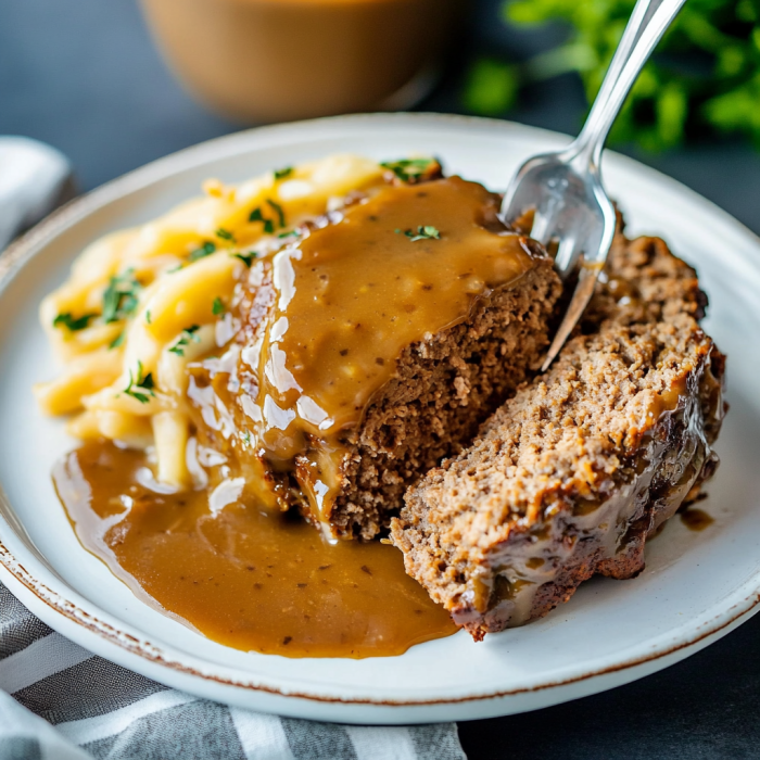 Easy Brown Gravy Meatloaf