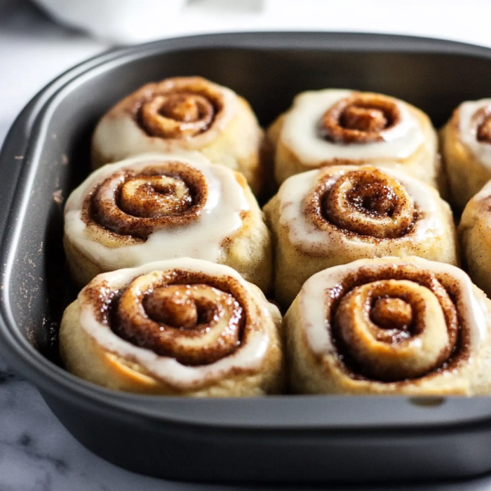 Easy Cinnamon Rolls Without Yeast