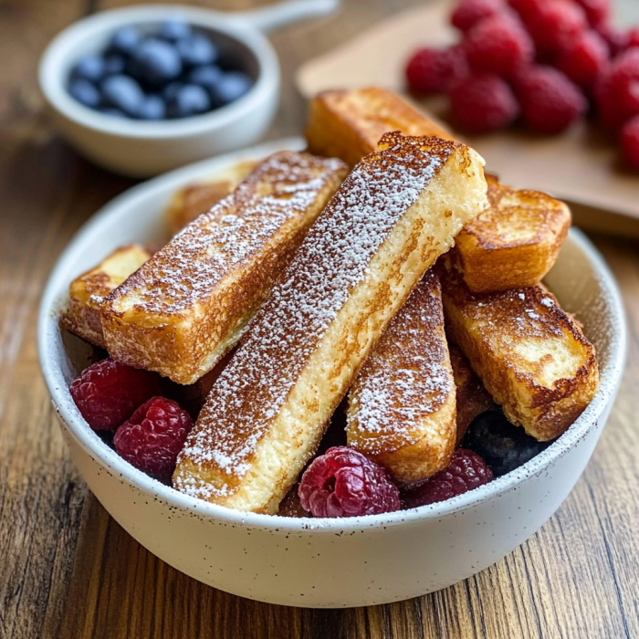 Easy Homemade French Toast Sticks