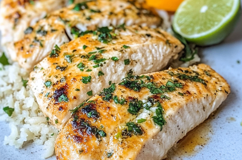 Easy Lime And Herb Orange Roughy