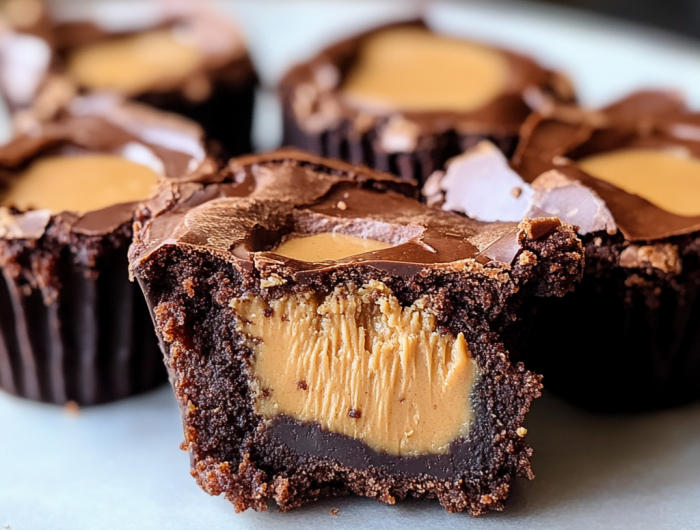 Easy Peanut Butter Cup Brownies