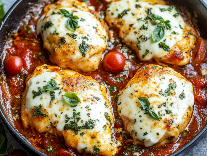 Quick And Easy Mozzarella Chicken