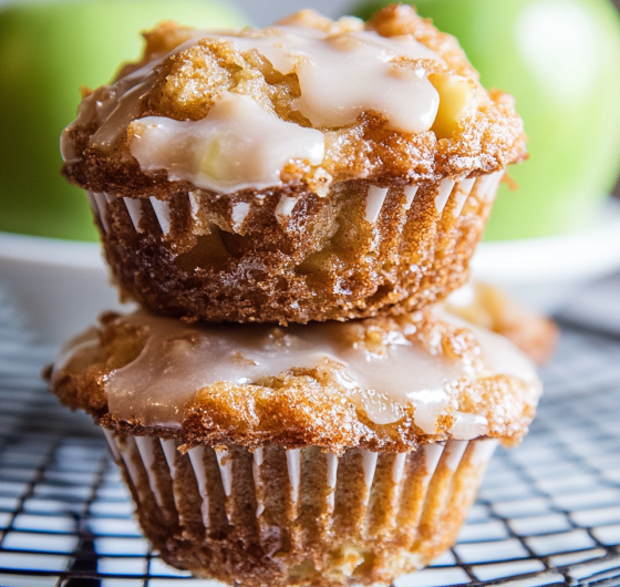 Easy Apple Fritter Muffins