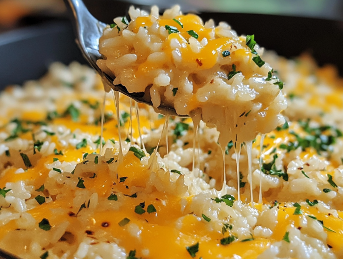 Easy Cheesy Rice Recipe