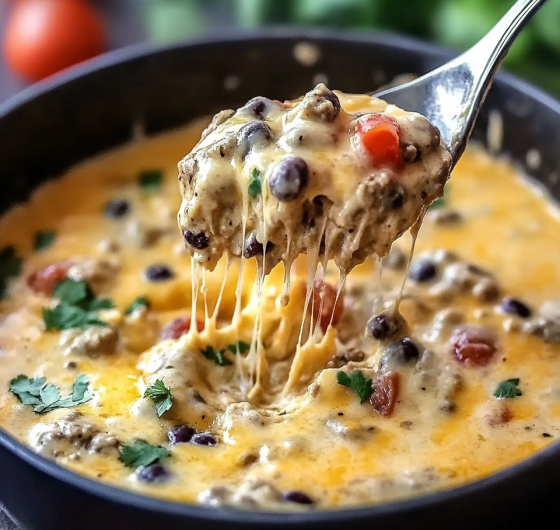 Easy Cowboy Queso Dip