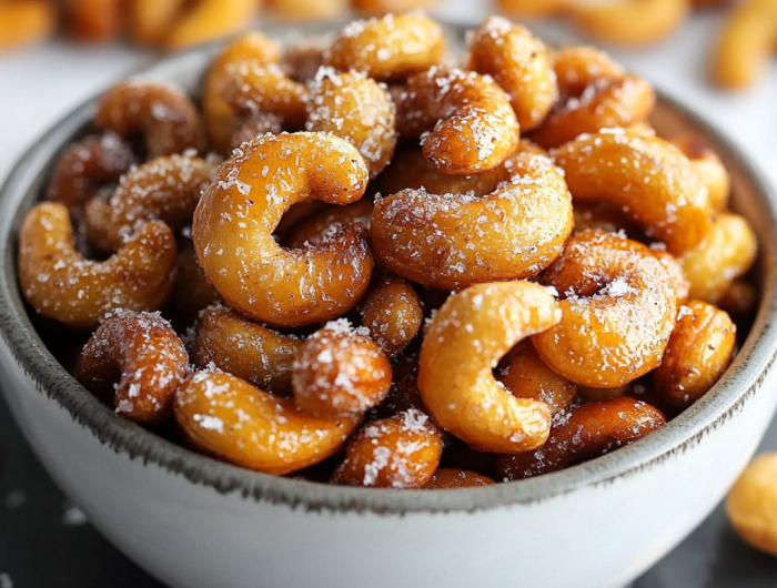 Easy Honey Roasted Cashews