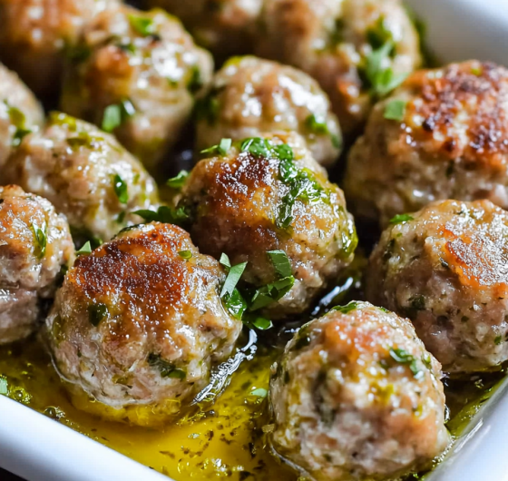 Easy Juicy Baked Turkey Meatballs