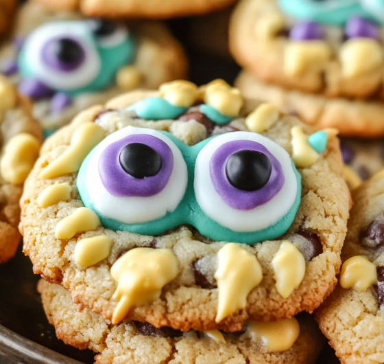 Easy One-Eyed Monster Cookies