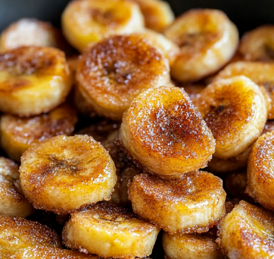 Easy Pan Fried Cinnamon Bananas