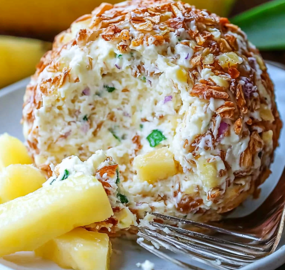 Easy Pineapple Cheese Ball