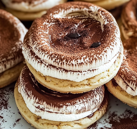 Easy Rich Tiramisu Cookies