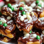 Easy Candy Bar Pretzel Bites