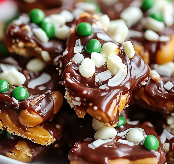 Easy Candy Bar Pretzel Bites