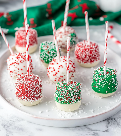 Easy Festive Christmas Pops