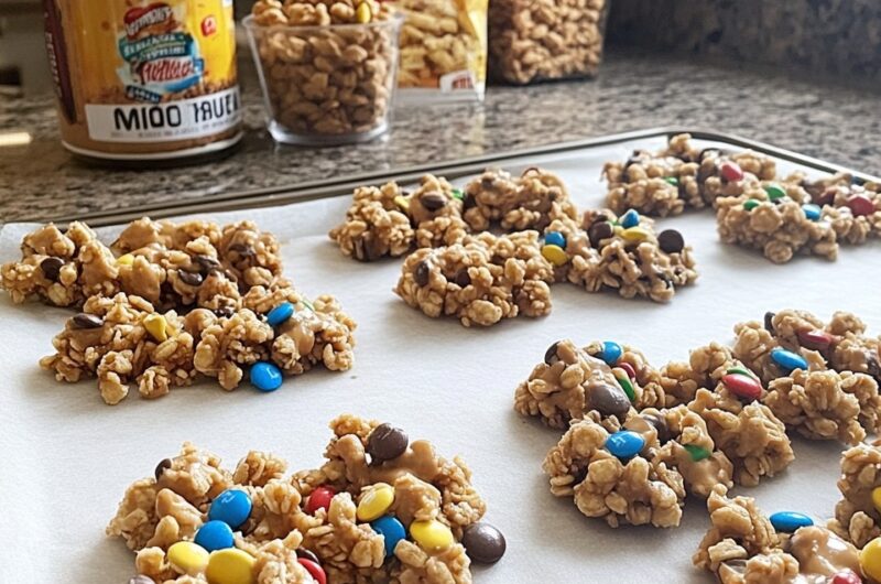 Easy Peanut Butter Crunch Clusters