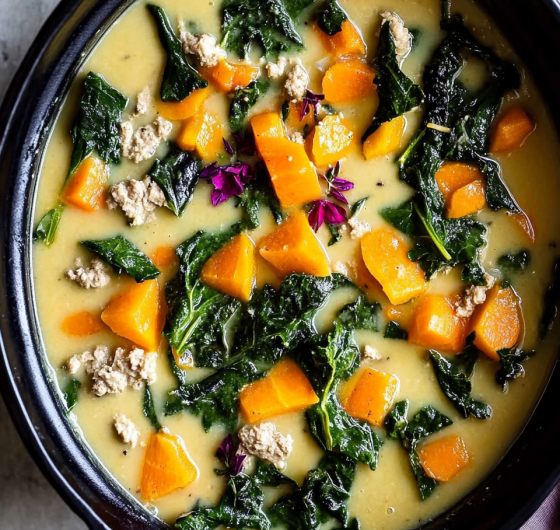 Easy Sweet Potato And Sausage Soup