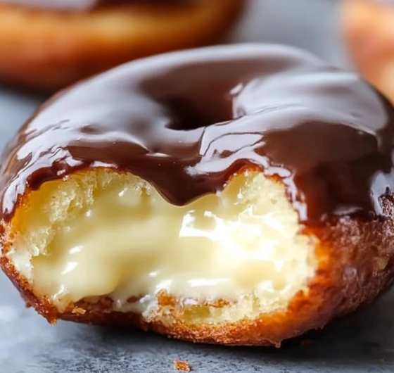 Easy Boston Cream Donuts