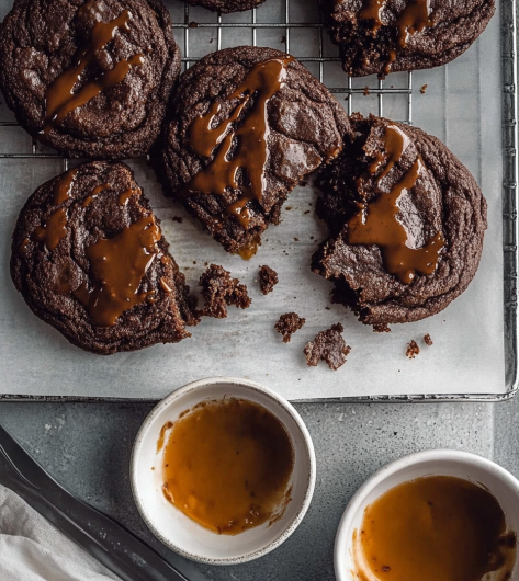 Easy Chewy Chocolate Cookies