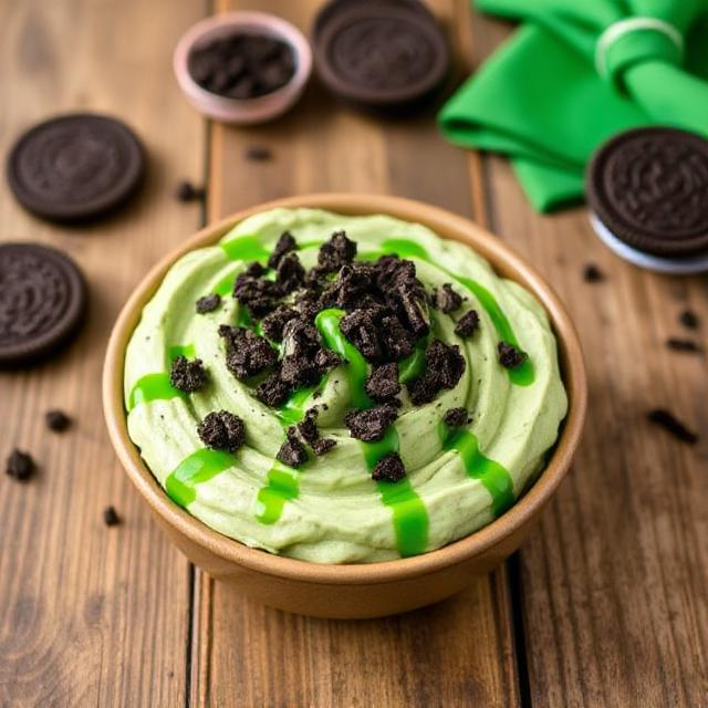 Easy Oreo Shamrock Spread