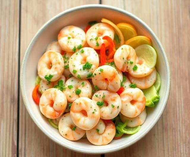 Easy Creamy Shrimp Salad