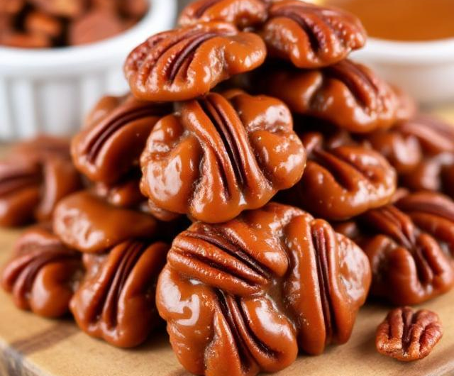 Easy New Orleans Pecan Clusters