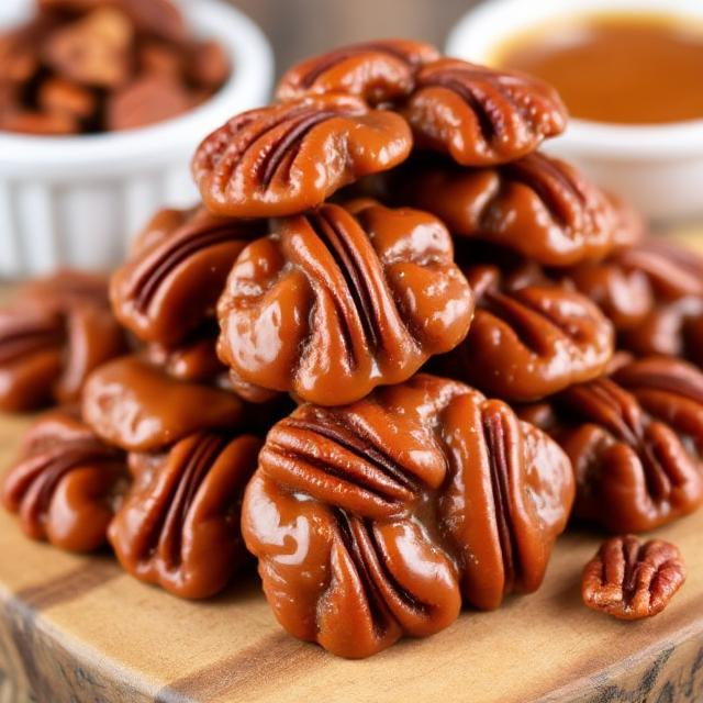 Easy New Orleans Pecan Clusters