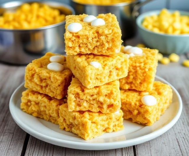 Easy Cornflake Marshmallow Treats