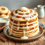 Easy Cinnamon Roll Pancakes