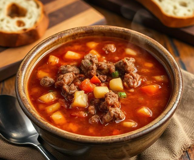 Easy Hamburger Soup