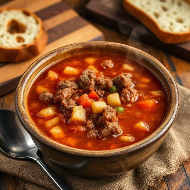 Easy Hamburger Soup