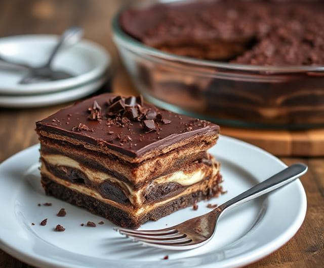 Easy Chocolate Lasagna