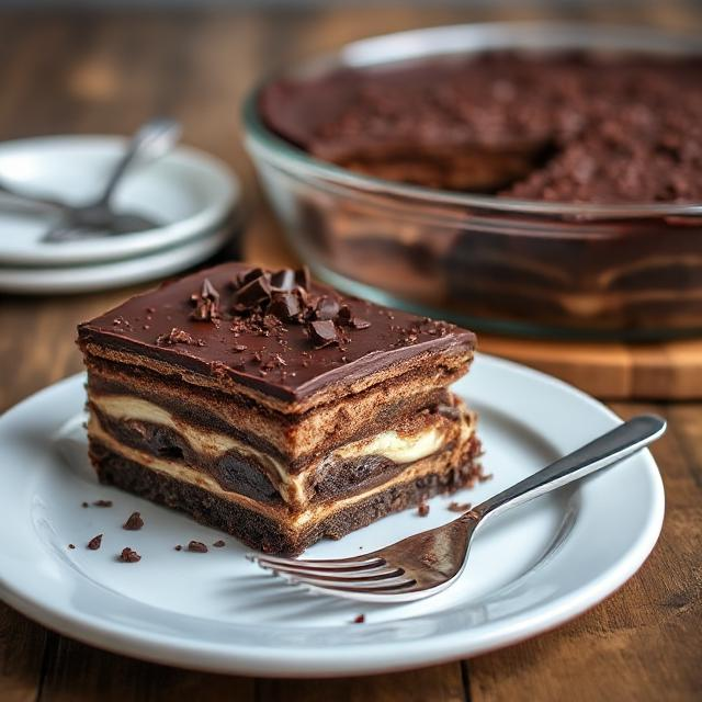 Easy Chocolate Lasagna