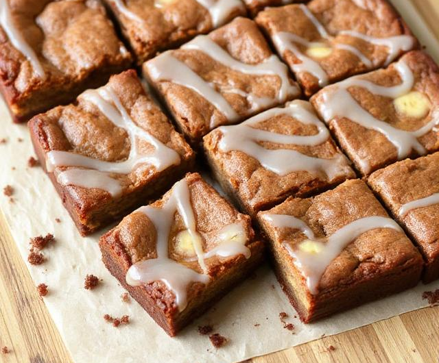 Easy Banana Bread Brownies