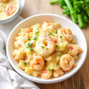 Easy Crab and Shrimp Casserole