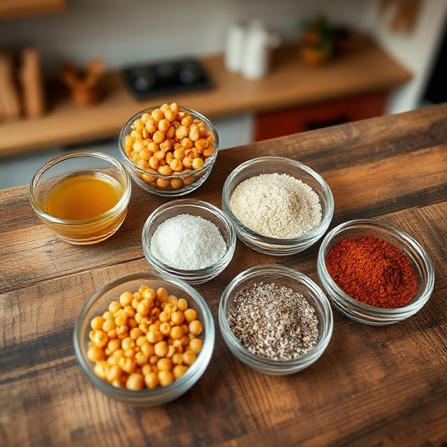 Easy Crispy Crunchy Roasted Chickpeas