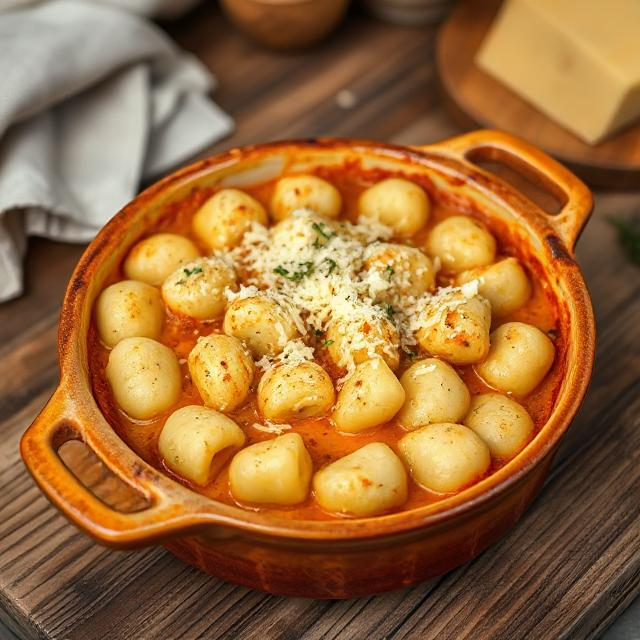 Easy Roman Gnocchi Bake