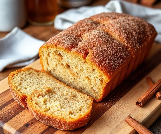  Easy Apple Cider Donut Loaf