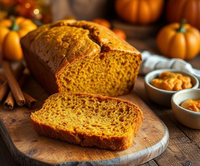 Easy Downeast Maine Pumpkin Bread