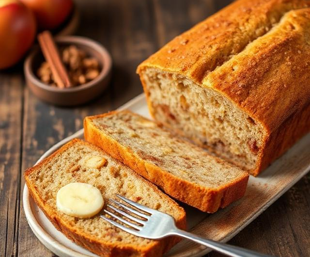 Easy Apple Pie Banana Bread